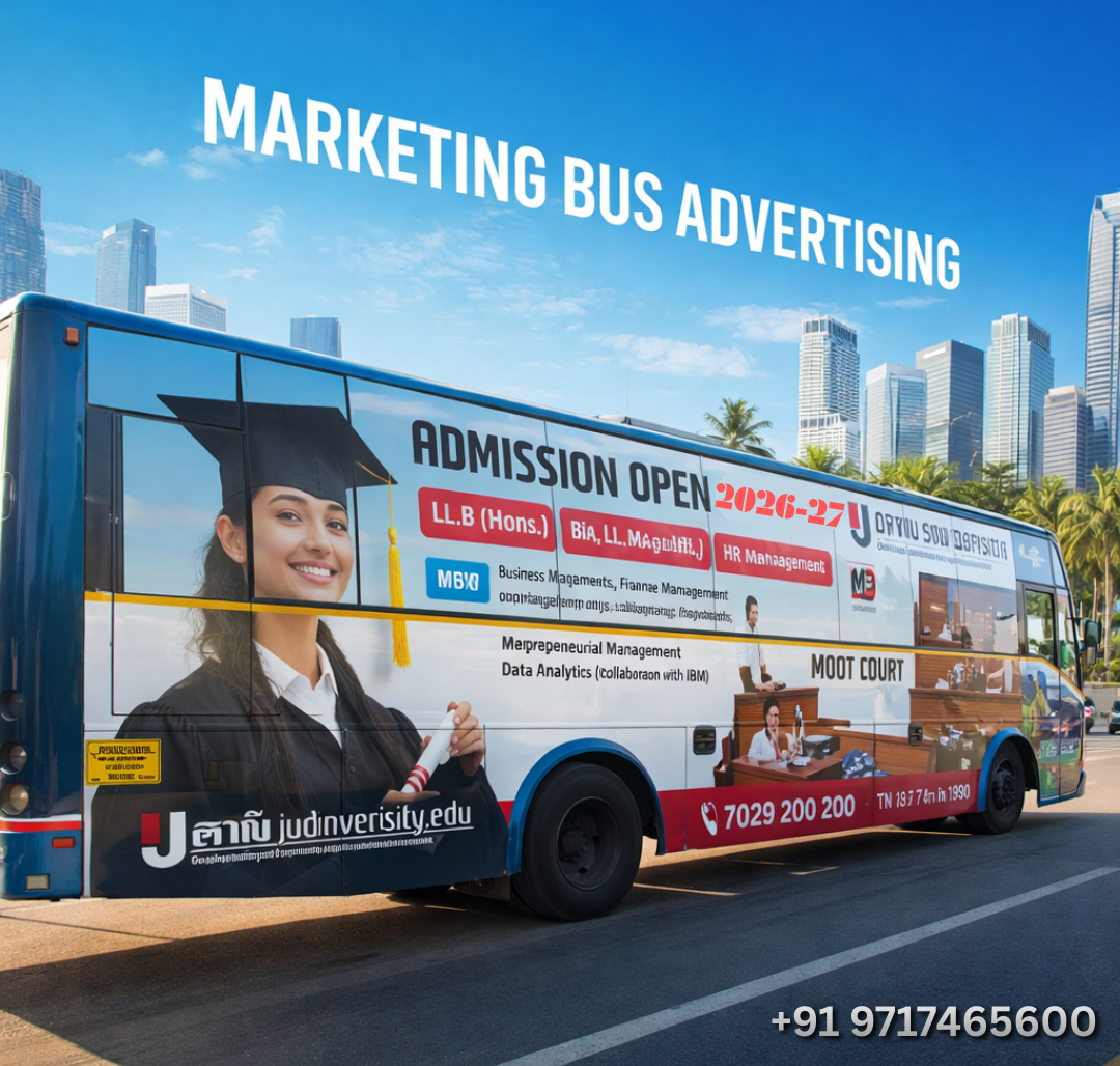 Why Top Indian Brands Prefer Marketing Bus Advertising Over Traditional Media